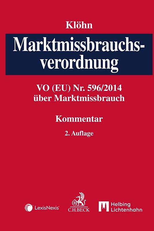Marktmissbrauchsverordnung. MAR