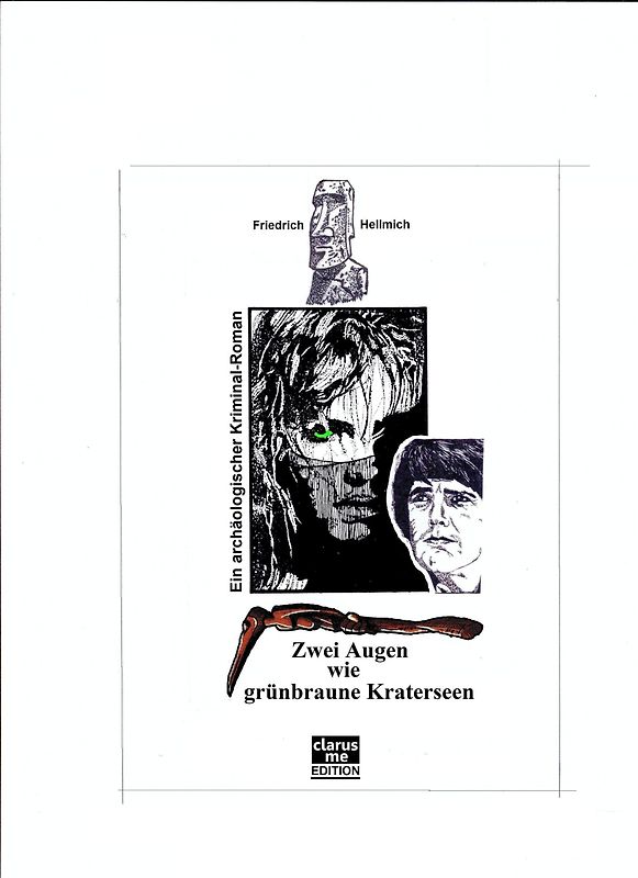 Zwei Augen wie grünbraune Kraterseen