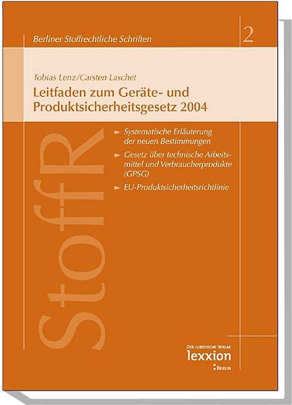 Leitfaden zum Geräte- und Produktsicherheitsgesetz 2004