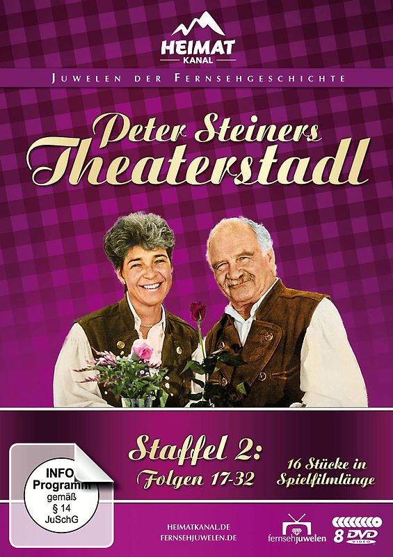 Peter Steiners Theaterstadl - Staffel 2: Folgen 17-32 [8 Discs] DVD