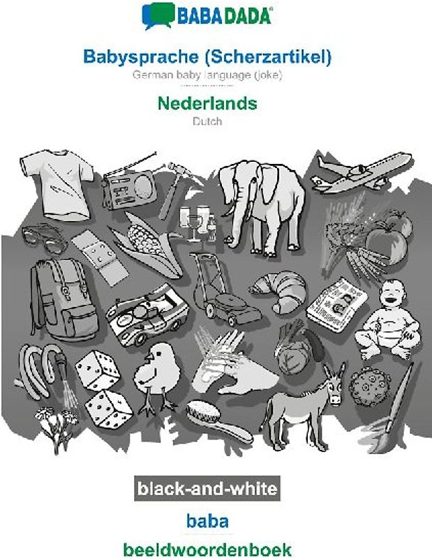 Babysprache (Scherzartikel) - Nederlands, baba, BW