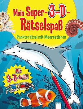 Punkterätsel mit Meerestieren