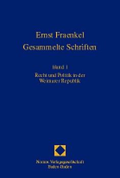 Ernst Fraenkel - Gesammelte Schriften
