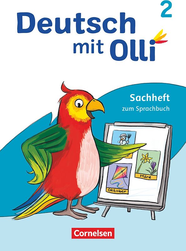 Deutsch mit Olli - Sachhefte 1-4 - Ausgabe 2021 - 2. Schuljahr
