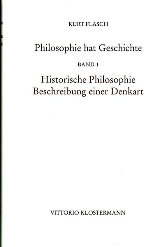 Philosophie hat Geschichte