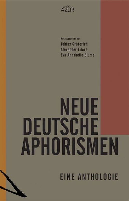 Neue deutsche Aphorismen