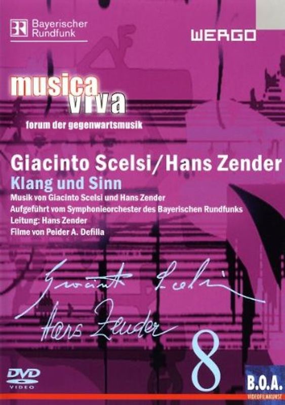 Giacinto Scelsi / Hans Zender – Klang und Sinn DVD