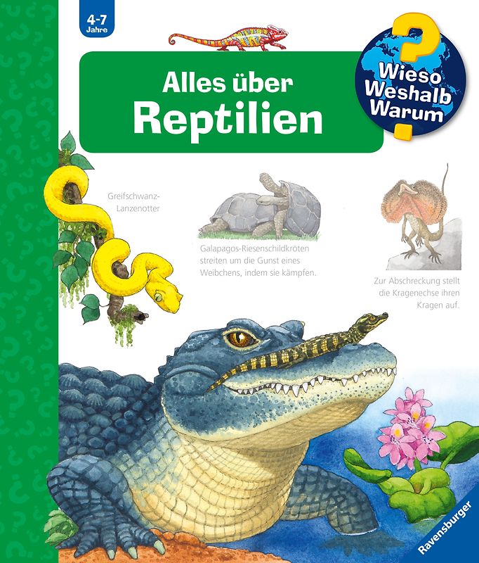 Wieso? Weshalb? Warum? Band 64 - Alles über Reptilien