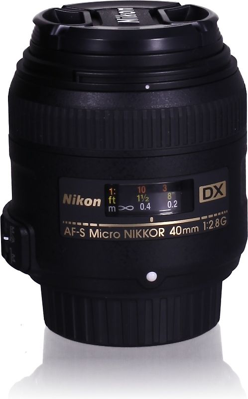 Nikon AF-S DX NIKKOR 40 mm F2.8 G 52 mm Filtergewinde (Nikon F Anschluss) schwarz