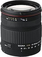 Sigma 18-200 mm F3.5-6.3 DC 62 mm Filtergewinde (Canon EF Anschluss) schwarz
