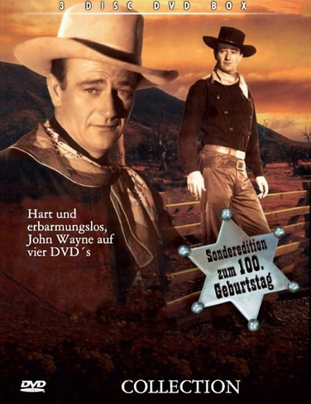John Wayne Collection zum 100. Geburtstag (3 DVDs) DVD