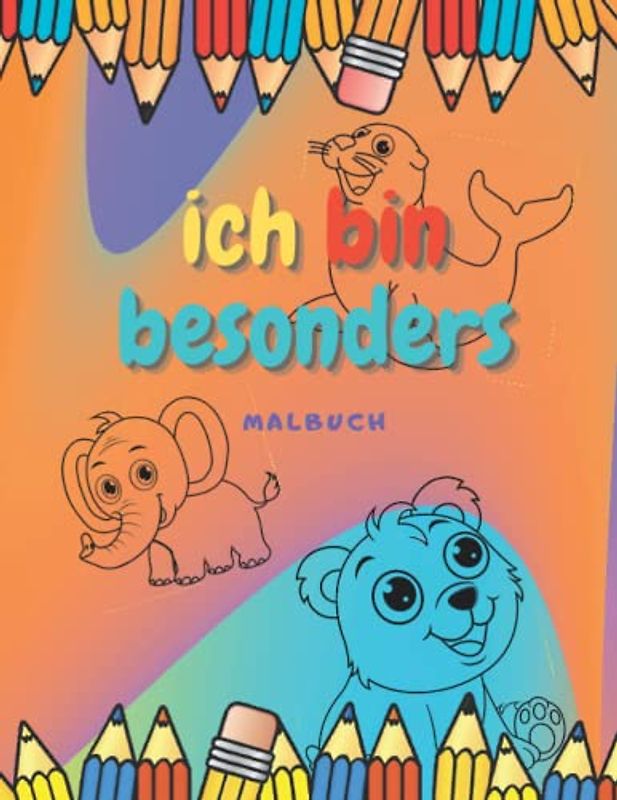 Malbuch für Kinder mit Down-Syndrom "Ich bin besonders"