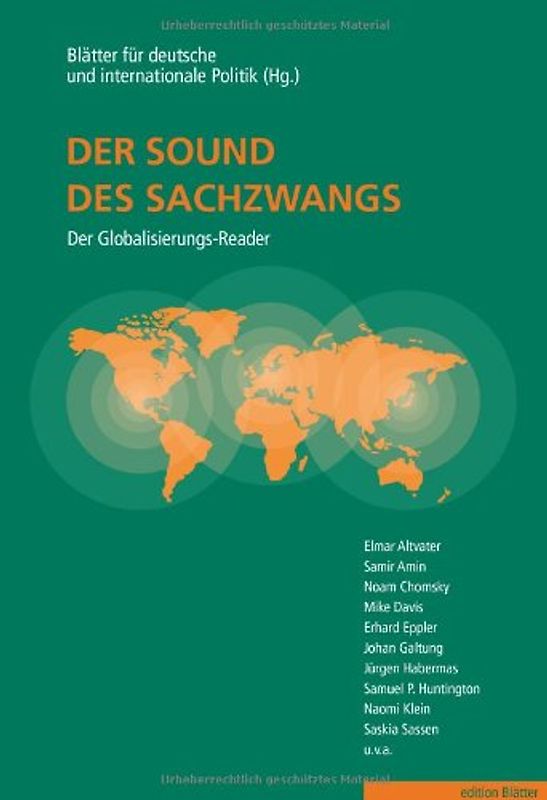 Der Sound des Sachzwangs