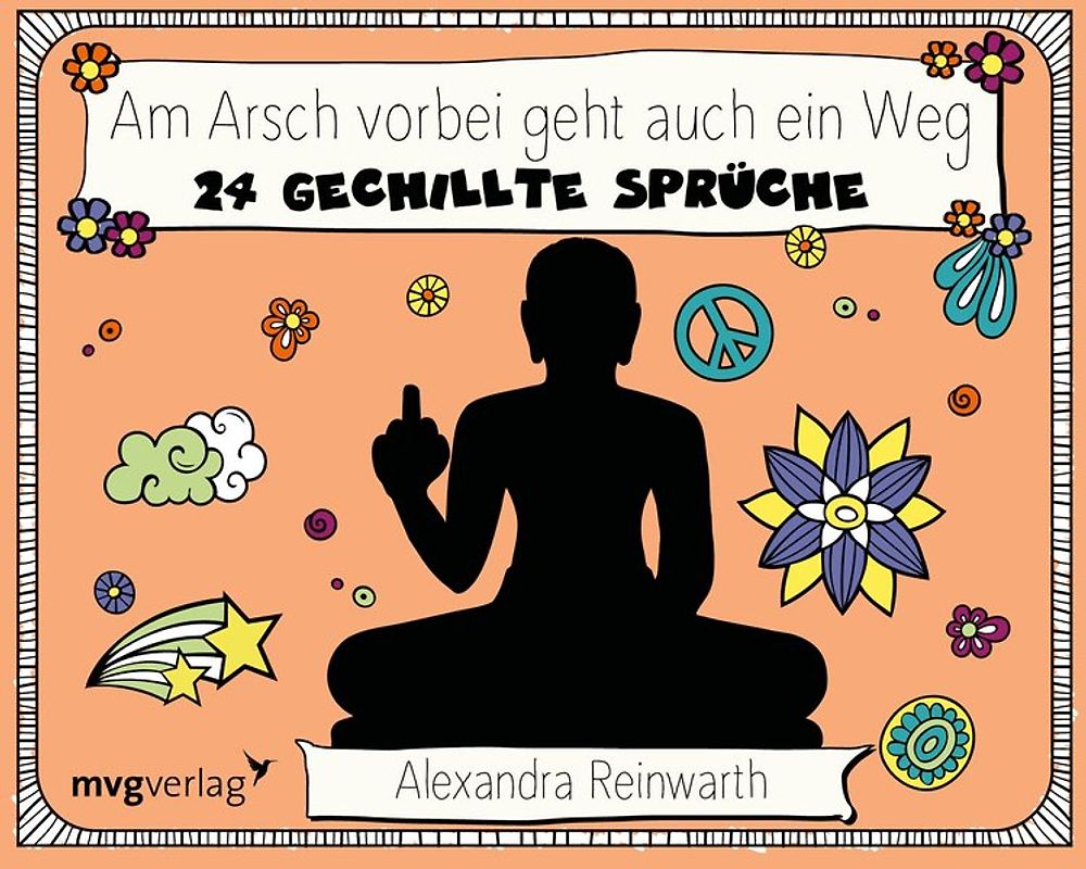 Am Arsch vorbei geht auch ein Weg: Postkartenaufsteller