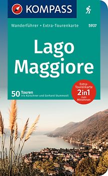 KOMPASS Wanderführer Lago Maggiore, 50 Touren mit Extra-Tourenkarte