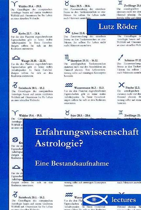 Erfahrungswissenschaft Astrologie?