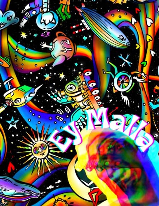 Ey Malla Mandala Malbuch: Ausmalbuch für Erwachsene zum Langeweile Vertreiben | Achtsamkeit & Anti Stress Buch | Lustige Geschenke für Männer