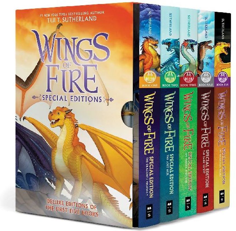 Wings of Fire #1-5 Special Edition Box Set