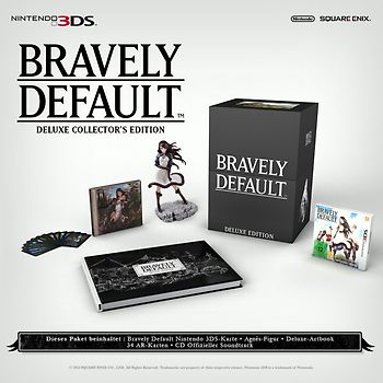 Bravely Default [Deluxe Edition, Figur, Soundtrack, 34 Karten, Artbook] Nintendo 3DS