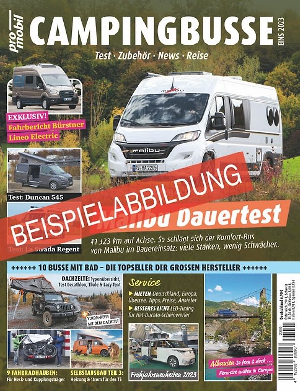 pro mobil Extra Campingbusse - 01/2024