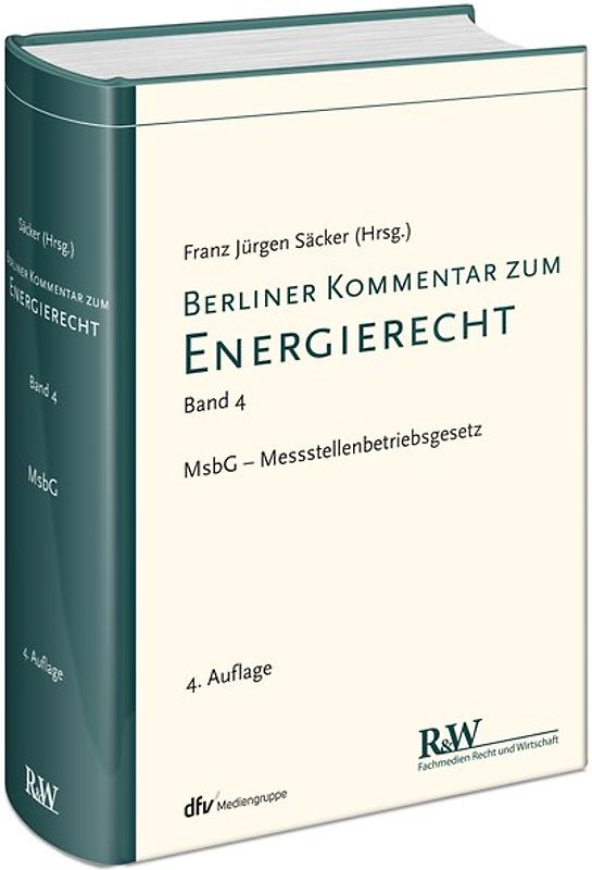 Berliner Kommentar zum Energierecht, Band 4