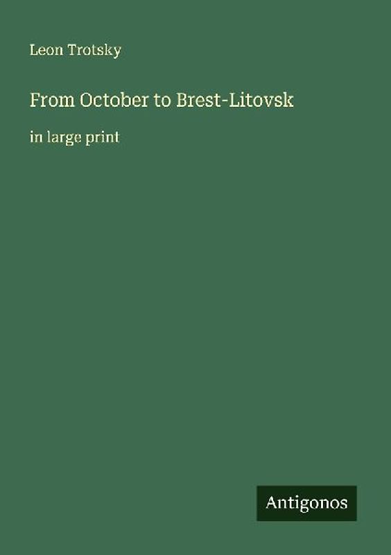 From October to Brest-Litovsk