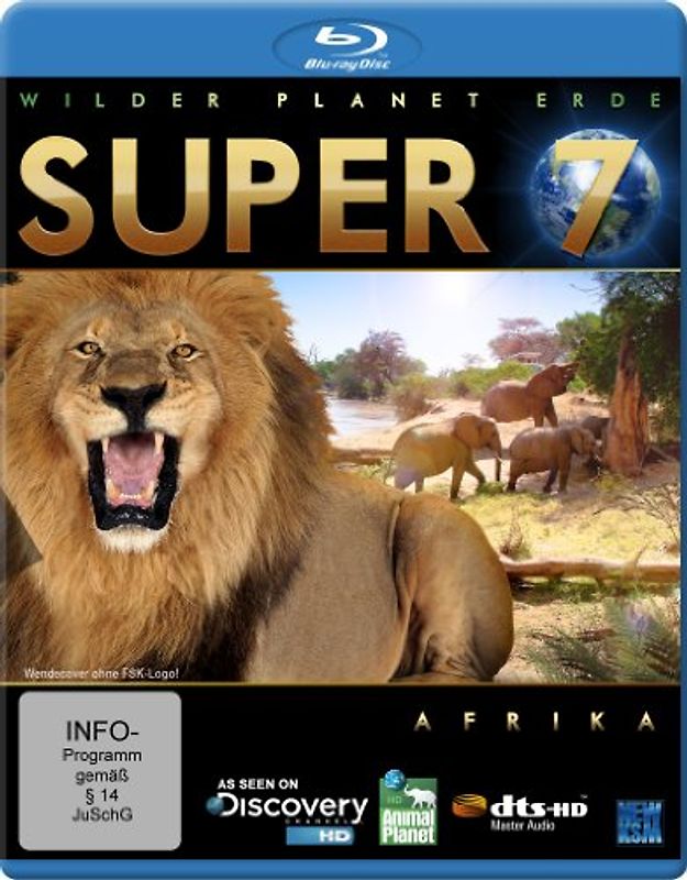 Wilder Planet Erde: Afrika - Super 7 Blu-ray Disc