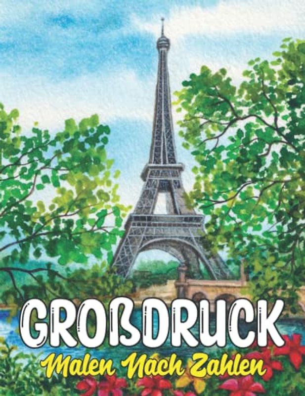 Großdruck Malen Nach Zahlen: Malbuch für Erwachsene mit komplexen fantastischen Motiven zum Entspannen| Malen nach Zahlen Buch für ... für Frauen | malen nach zahlen erwachsene buch