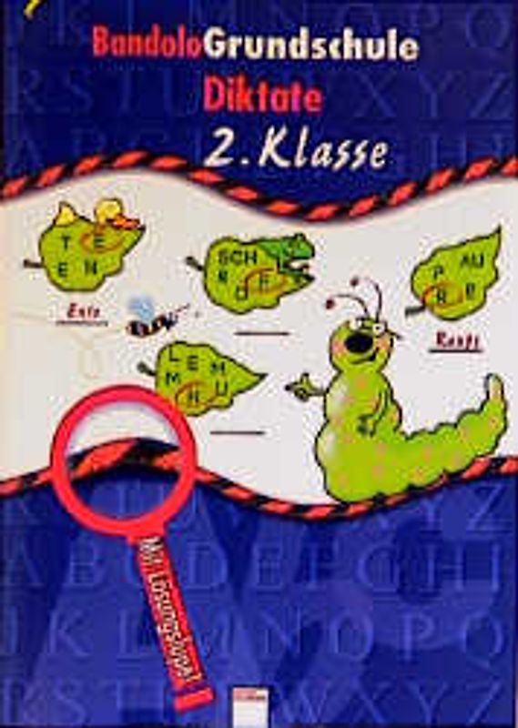 Bandolo Grundschule - Lernspielspass mit Lösungslupe / Diktate. 2. Klasse