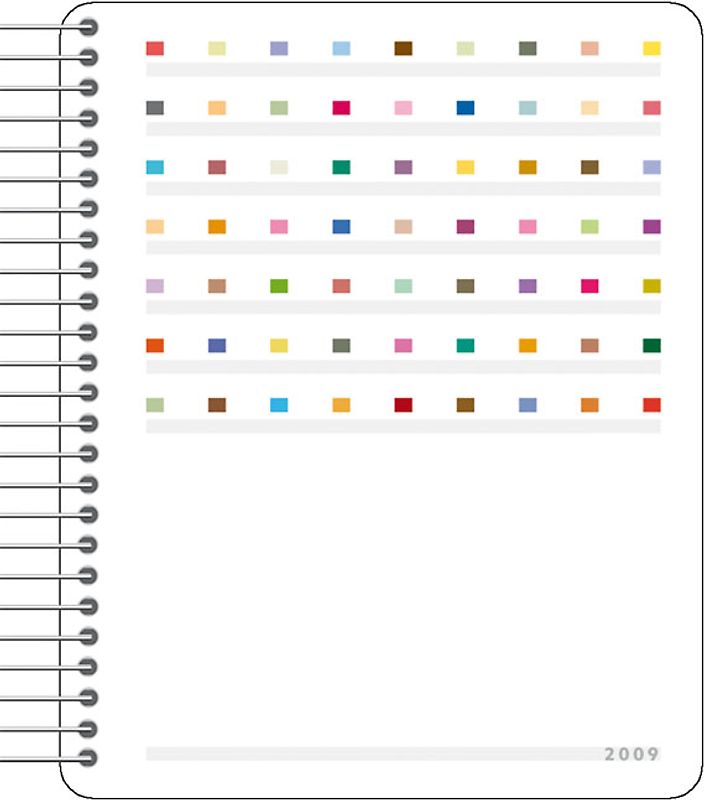 Niggli Farbkalender 2009