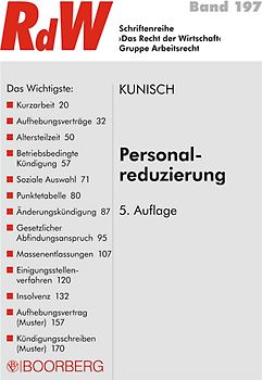 Personalreduzierung