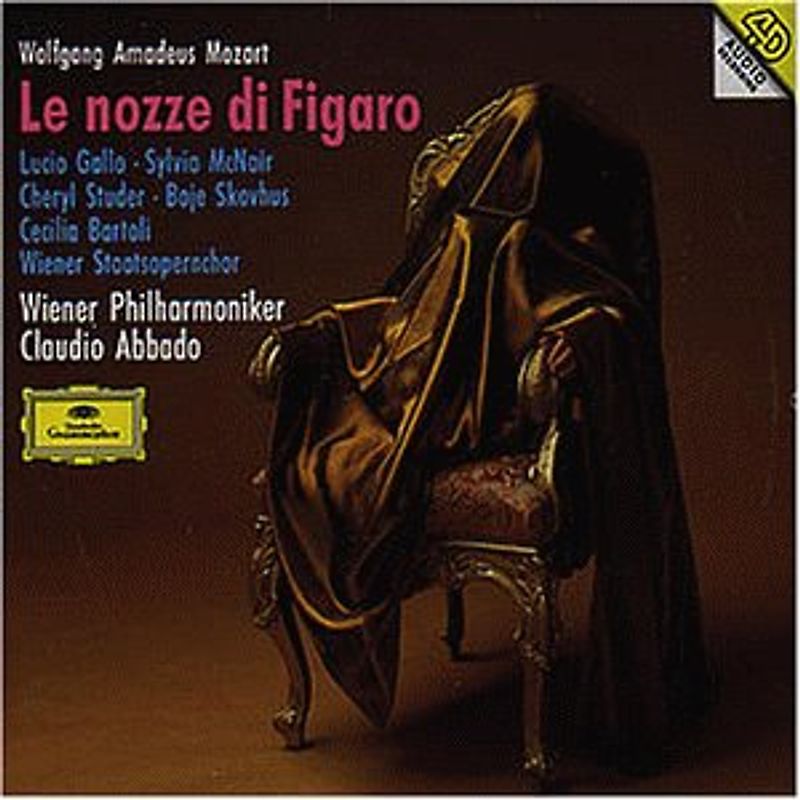 Lucio Gallo - Mozart - Le nozze di Figaro / Gallo, McNair, Studer, Skovhus, Bartoli, Wiener Philharmoniker, Abbado