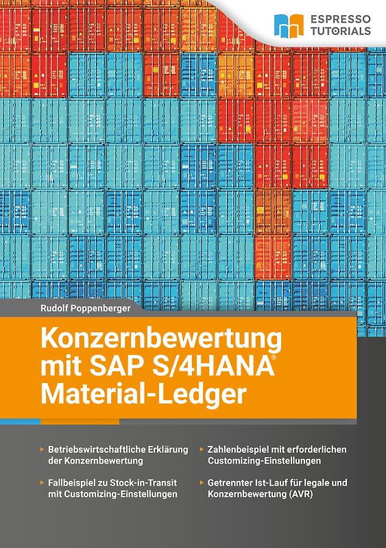 Konzernbewertung mit SAP S/4HANA Material-Ledger