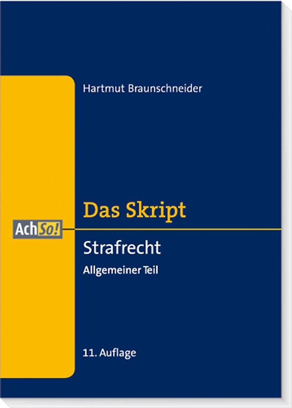 Strafrecht - Allgemeiner Teil