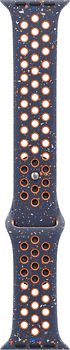 Apple Watch 38/40/41 mm Sportbandje van Nike S/M blue flame