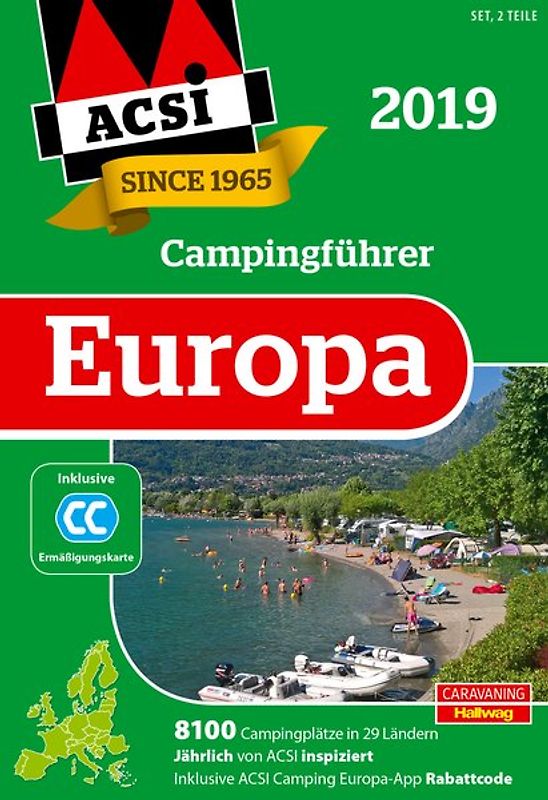 ACSI Internationaler Campingführer Europa 2019