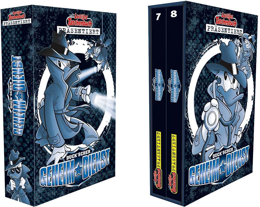 Lustiges Taschenbuch präsentiert Duckscher Geheimdienst Box
