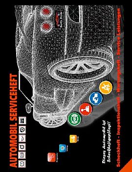 AUTOMOBIL SERVICEHEFT KFZ Scheckheft Inspektionsheft Wartungsheft Service Leistungen