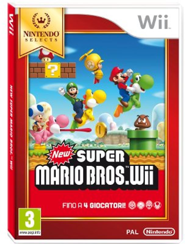 WII SELECT NEW SUPER MARIO BROS Nintendo Wii