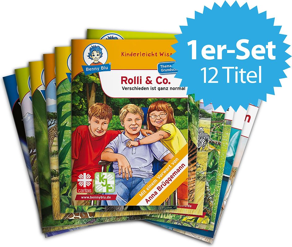 Benny Blu - 1er Set Fortbewegungsmittel 12 Titel