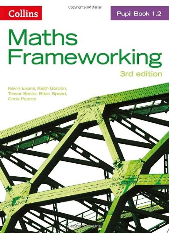 Pupil Book 1.2 (Maths Frameworking) - Evans, Kevin