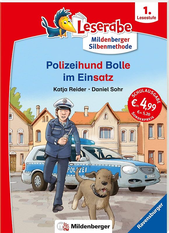 Leserabe - mit Mildenberger Silbenmethode - Polizeihund Bolle im Einsatz
