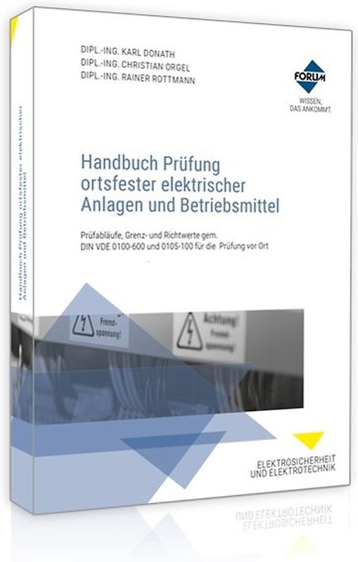 Handbuch Prüfung ortsfester elektrischer Anlagen und Betriebsmittel