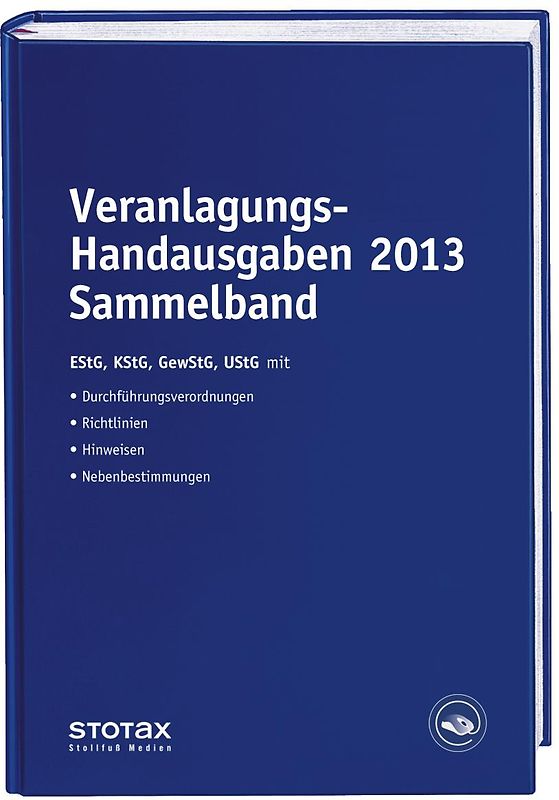 Veranlagungs-Handausgaben 2013 Sammelband