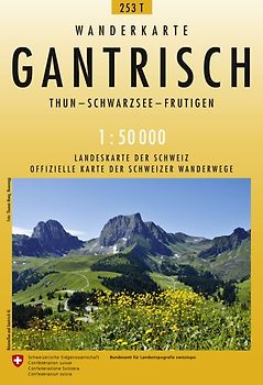 253T Gantrisch Wanderkarte
