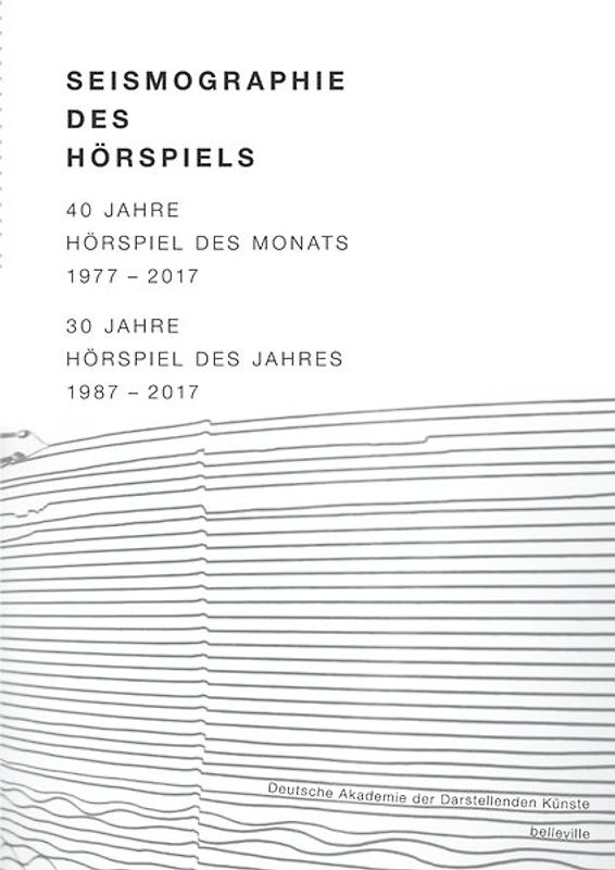 Seismographie des Hörspiels