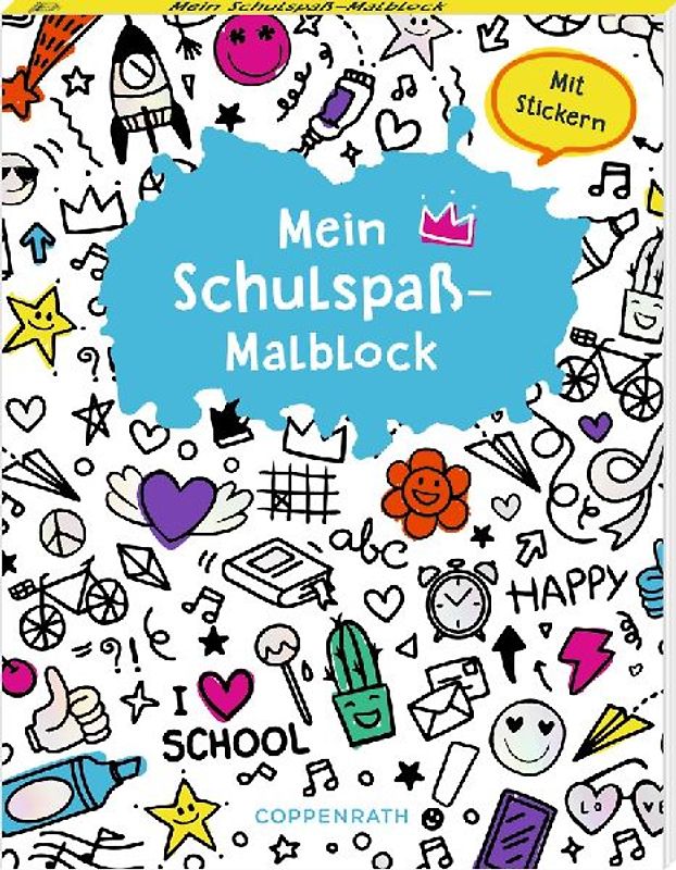 Malblock - Mein Schulspaß-Malblock