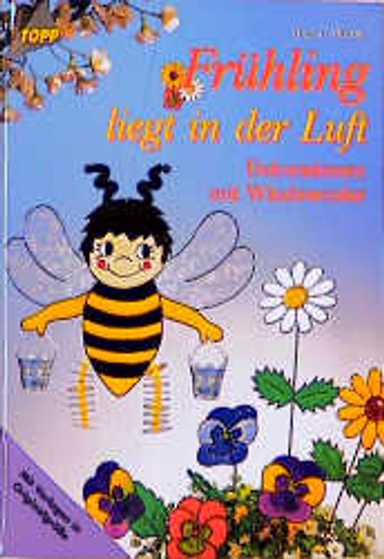 Frühling liegt in der Luft. Dekorationen mit Windowcolor