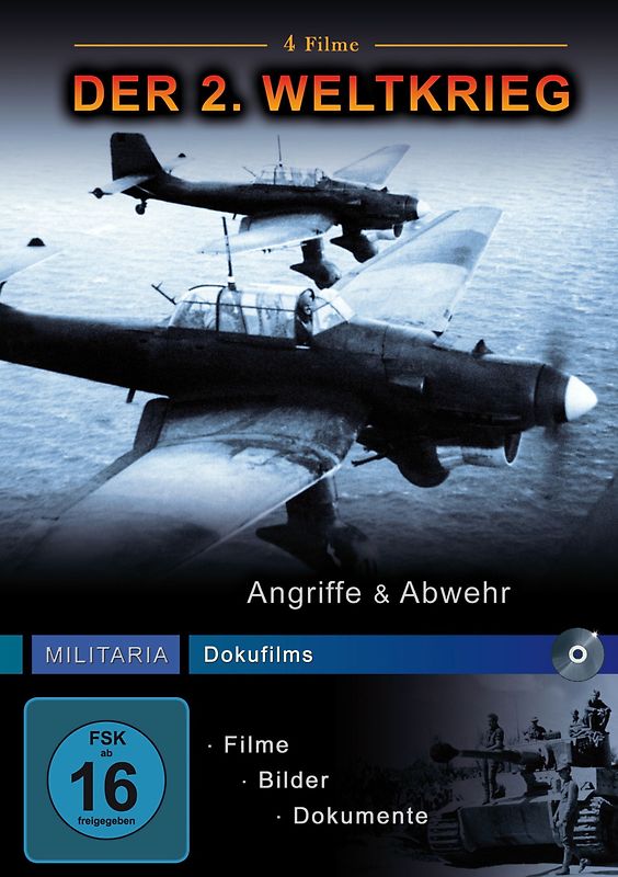 Der 2. Weltkrieg - Angriffe & Abwehr DVD