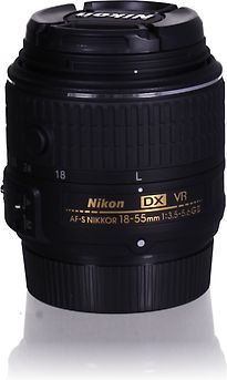 Nikon AF-S DX NIKKOR 18-55 mm F3.5-5.6 G VR II 52 mm Objectif (adapté à Nikon F) noir